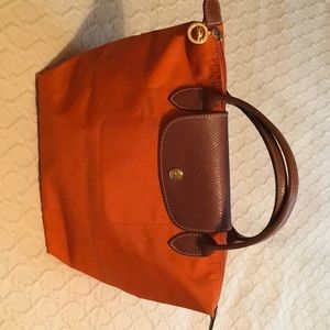 Longchamp Le Pliage short handle